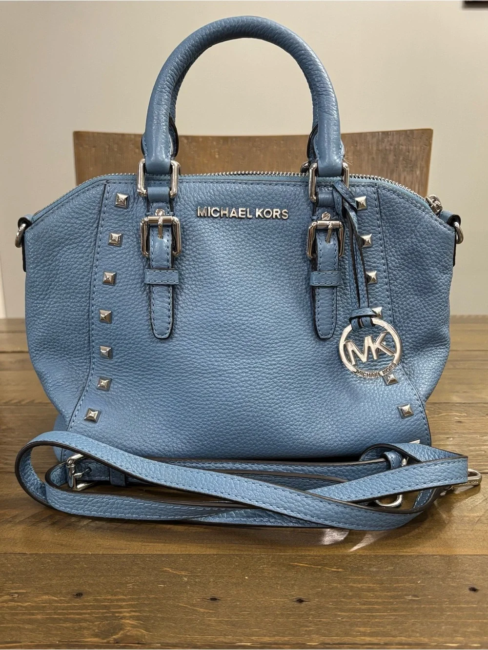 Michael Kors Ciara Studded Satchel